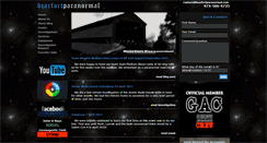 Desktop Screenshot of bearfortparanormal.com